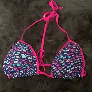 Vineyard Vines Triangle Bikini Whale Print